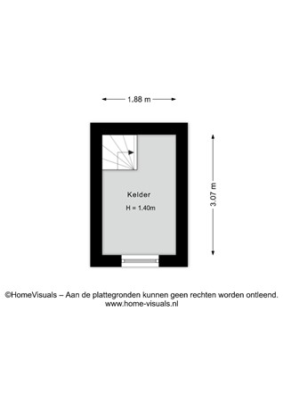 Floorplan - Prinses Marijkelaan 16, 7776 XE Slagharen